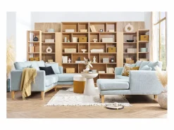 Best Miliboo Biblioteca madera clara EPURE Marru00f3n