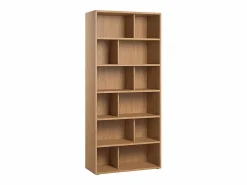 Best Miliboo Biblioteca madera clara EPURE Marru00f3n