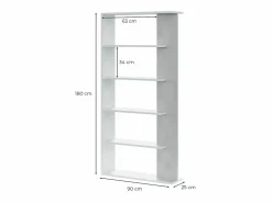 Loungitude Biblioteca separadora de espacios - A180 cm - Alida