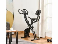 Sale Homcom Bicicleta estática 97x51x115 cm Negro
