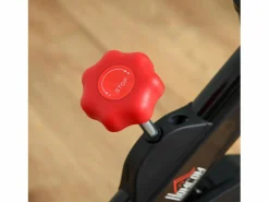 Outlet Bicicleta estática negro y rojo 85x46x114 cm Bicicleta Estática