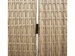 Biombo 242 x 180 cm. polirratán Biombo