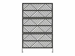Best Biombo de diseño geométrico de metal - L117 x Alt. 190 cm - - MONDRILI Cercados Y Ocultación