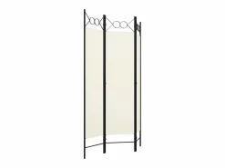 Hot Biombo divisor de 3 paneles 120x180 cm ES855392 Blanco