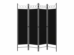 New Biombo divisor de 4 paneles 160x180 cm ES133246 Biombo
