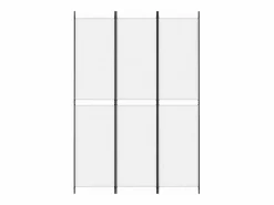 Outlet Biombo divisor de 3 paneles de tela 150x220 cm ES948528 Biombo