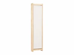 Biombo divisor de 4 paneles de tela color 160x170x4 cm ES501179