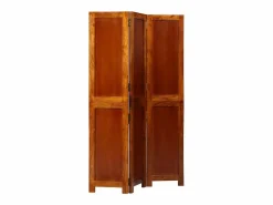Biombo Marrón 105 x 160 cm Madera Maciza de Acacia