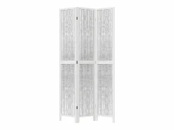 Biombo separador de 3 paneles madera maciza Paulownia ES157888