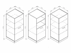 Best Bloque de cocina casa de campo blanca/blanca 180x46x81.6 r-line Cocina Completa