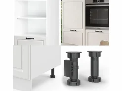 Best Bloque de cocina casa de campo blanca/blanca 180x46x81.6 r-line Cocina Completa