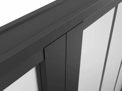 Sale Bloque de puerta doble reversible , vidrio translúcido estilo taller, 2 x Alt. 204 x An. 93 cm, ERMELO Puerta Con Marco