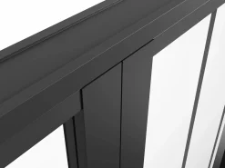 New Bloque de puerta doble reversible, y vidrio templado - 2 x Alt. 204 x An. 93 cm - ERMELO Puerta Con Marco