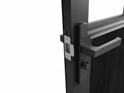 New Bloque de puerta doble reversible, y vidrio templado - 2 x Alt. 204 x An. 93 cm - ERMELO Puerta Con Marco