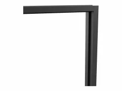 Sale Vente-unique Bloque de puerta doble reversible - vidrio translúcido - 2 x Alt. 204 x An. 83 cm - - MASERU Negro