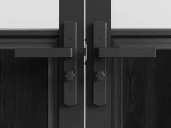 Online Bloque de puerta doble reversible , vidrio translúcido estilo taller, 2 x Alt. 204 x An. 73 cm, ERMELO Puerta Con Marco