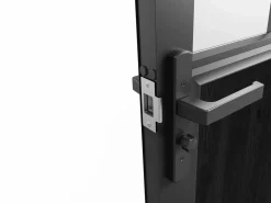 Online Bloque de puerta doble reversible , vidrio translúcido estilo taller, 2 x Alt. 204 x An. 73 cm, ERMELO Puerta Con Marco