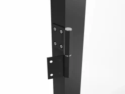 Outlet Bloque de puerta reversible de aluminio y vidrio templado - Alt. 204 x An. 73 cm - MASERU Puerta Con Marco