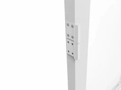 Best Bloque de puerta reversible en aluminio y vidrio templado - Alt. 204 x An. 83 cm - SEROTO Puerta Con Marco