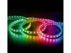Ledkia Bobina Tira LED RGB 220V AC 60 LED/m 50m IP65 Ancho 16mm Corte cada 100 cm Blanco