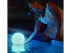 Best Bola de luz exterior Buly 30 cm Solar + recarga eléctrica (+ Flotante) Energía Solar