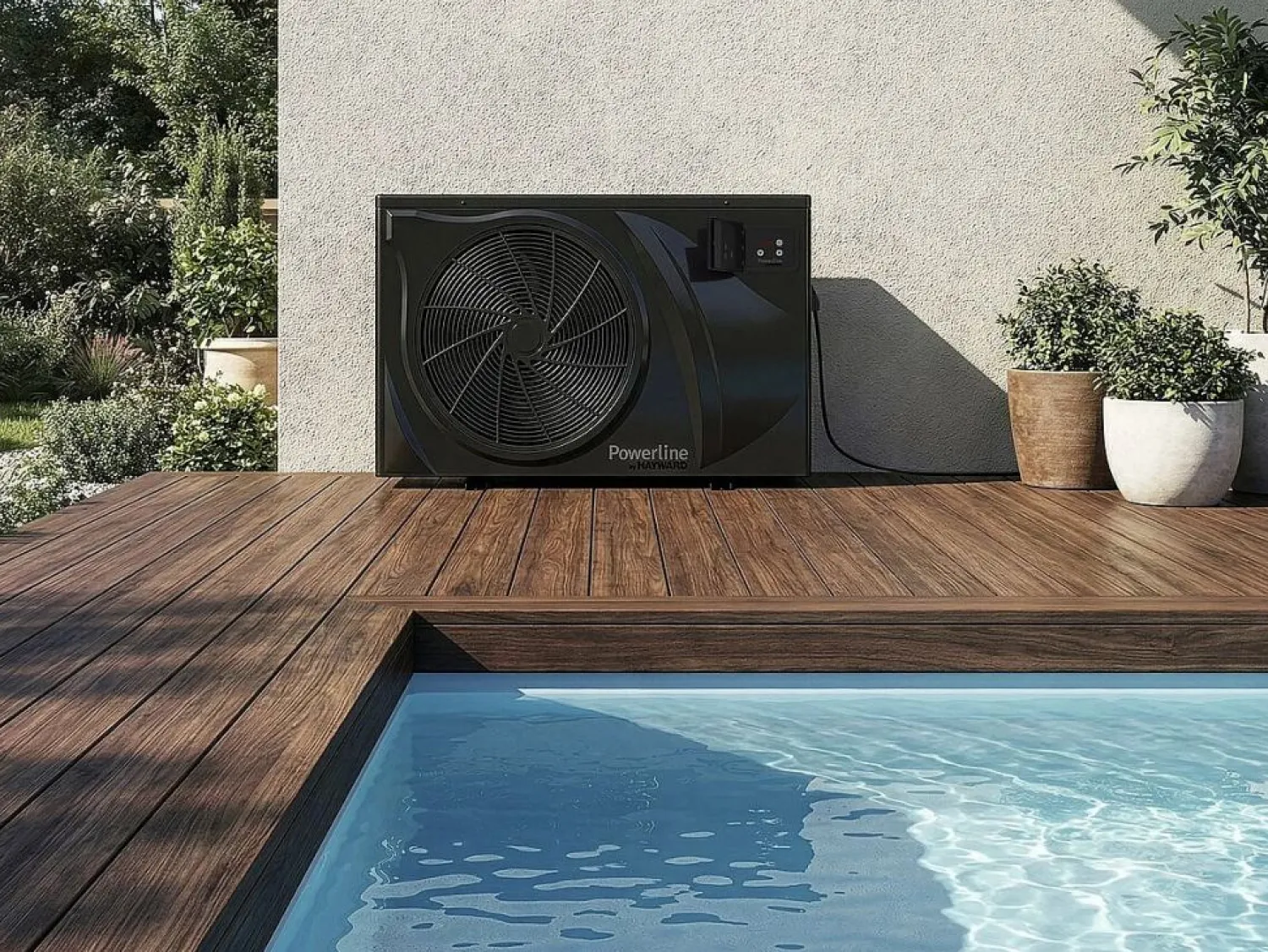 Habitat et jardin Bomba de calor para piscina inverter 6 kw/h "PowerLine by Hayward" -