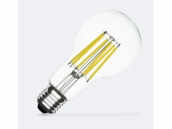 Ledkia Bombilla Filamento LED E27 7.3W 1535 lm A70 High Efficiency 210 lm/W Clase A No Flicker 4000K Neutro