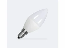Hot Ledkia Bombilla LED E14 5W 500 lm C37 No Flicker 6500K Frío Blanco