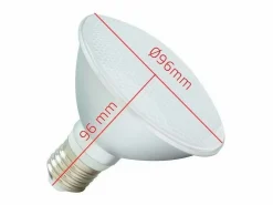 Hot Ledkia Bombilla LED E27 10W 900 lm PAR30 IP65 5000K Blanco Frío Transparente