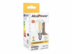 New Bombilla LED mini esférica regulable de 6 W y 4000 K, E14 Bombilla