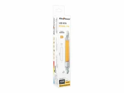 New Bombilla LED R7s 118mm 8W 1000lm en cristal ø16mm 4000K Bombilla