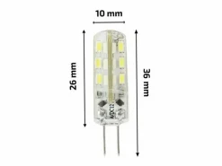 Clearance Ledkia Bombilla LED 12V G4 1.5W 120 lm No Flicker 4000K Neutro Blanco
