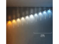 New Ledkia Bombilla Regulable LED E27 15W 1500 lm G120 No Flicker 6500K Frío Blanco