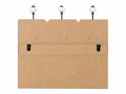Sale Borghild Perchero de pared FAMILY RULES con 6 ganchos 120x40 cm Perchero