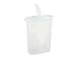 Hot Bote con Tapa Dispensadora 2.4L 24.5x9.5x17.5cm 7house Comida Para Animales De Compañía