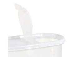 Hot Bote con Tapa Dispensadora 2.4L 24.5x9.5x17.5cm 7house Comida Para Animales De Compañía