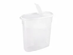 Sale 7H SEVEN HOUSE Bote con Tapa Dispensadora 4L 25.5x10.5x26.5cm 7house Blanco