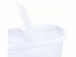 Hot Bote con Tapa Dispensadora 1.2L 20x9.5x12.5cm 7house Comida Para Animales De Compañía
