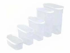 Hot Bote con Tapa Dispensadora 1.2L 20x9.5x12.5cm 7house Comida Para Animales De Compañía
