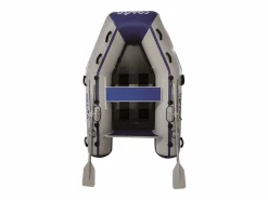 Clearance Bote inflable Slat 230 3 plazas - 230x130cm Carbon Latte Floor - 2 remos 1 bomba 1 bolsa de transporte - Deportes Náuticos
