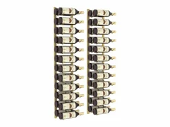 Hot Botellero de pared para 24 botellas 2 unidades hierro ES930223 Botellero|Accesorios Para Vino Y Bar