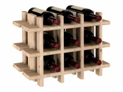 Astigarraga Botellero de pino macizo 9 botellas