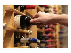 Astigarraga Botellero de pino macizo para 24 botellas
