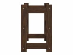 Sale Botellero para 12 botellas madera maciza de pino marrón ES103159 Marru00f3n