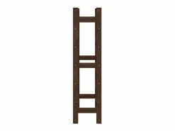 Clearance Botellero para 42 botellas madera maciza de pino marrón ES189143 Accesorios Para Vino Y Bar|Botellero