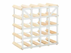 Online Botellero para 20 botellas de madera maciza de pino ES980642 Botellero|Accesorios Para Vino Y Bar