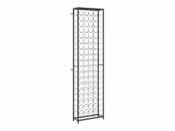 Botellero para 95 botellas hierro forjado 54x18x200 cm ES938740