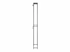 Botellero para 95 botellas hierro forjado 54x18x200 cm ES938740