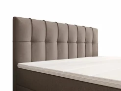 Ysmée Boxspring completo SIERO II 180x200 cm - tela -