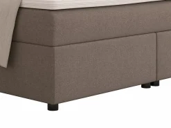 Ysmée Boxspring completo SIERO II 180x200 cm - tela -
